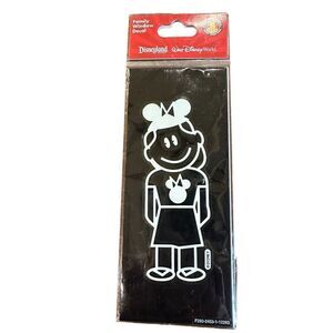 DISNEY WINDOW DECAL MICKEY MOUSE EARS DAUGHTER NEW~FAMILY TREE CHARACTER 1 of 2